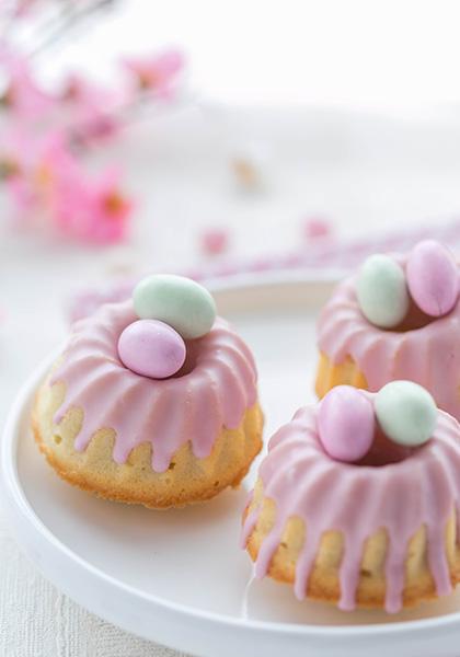 Mini gâteaux aux œufs de Pâques