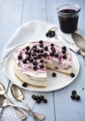 Cheesecake glacé aux cassis