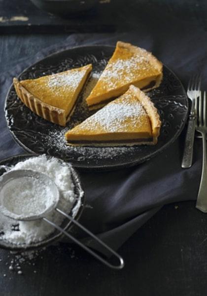 Tarte à la courge et au chocolat