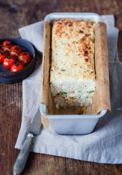 Pain de poisson aux petits légumes