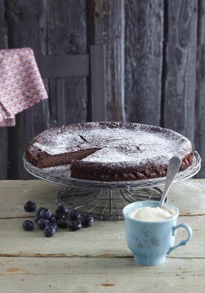 Kladdkaka, fondant chocolat