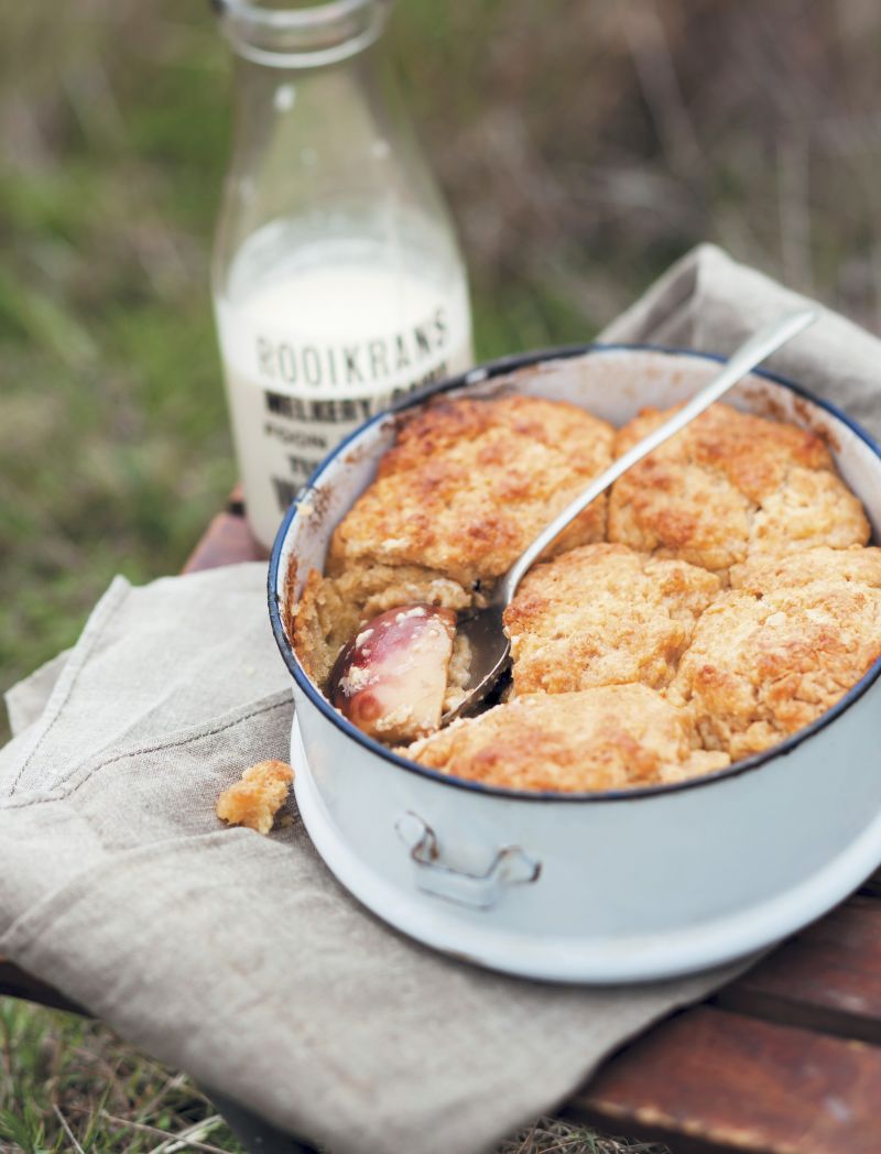 Cobbler aux pommes