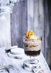 Trifles au chocolat et aux mandarines