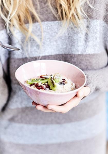 Porridge aux fruits