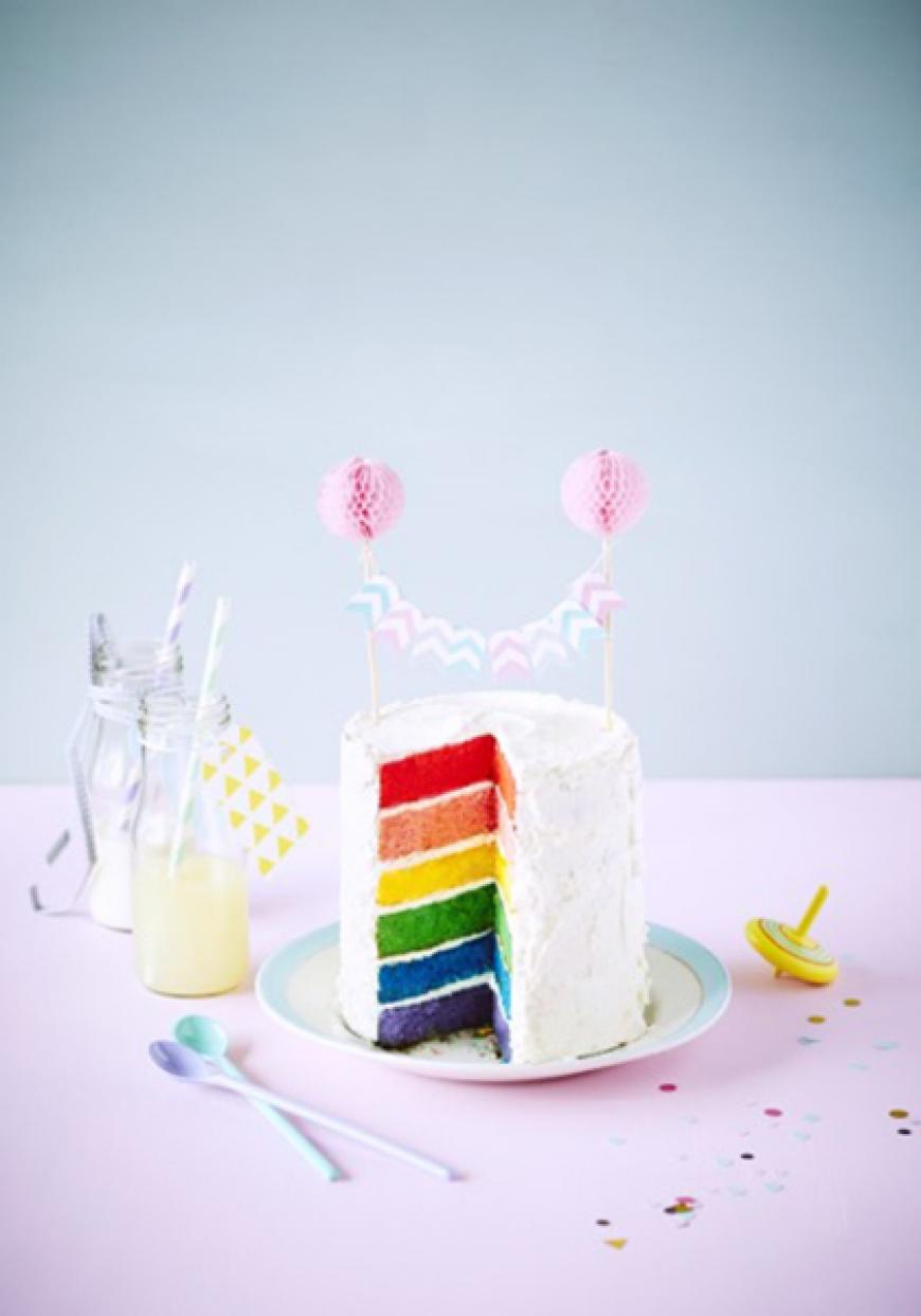 Rainbow Cake