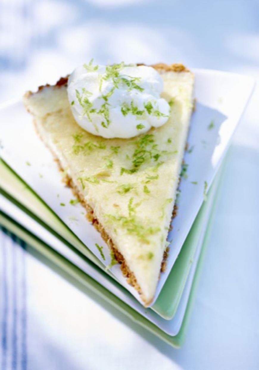 Cheesecake au citron vert