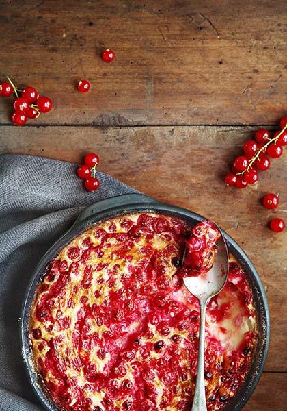 Clafoutis à la groseille