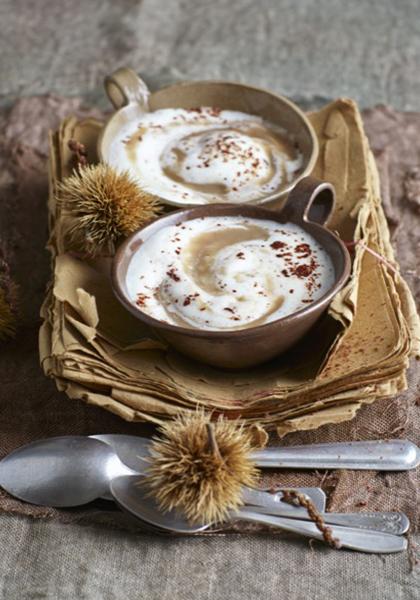 Cappuccino de châtaignes