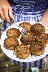 Steaks burgers aux aromates