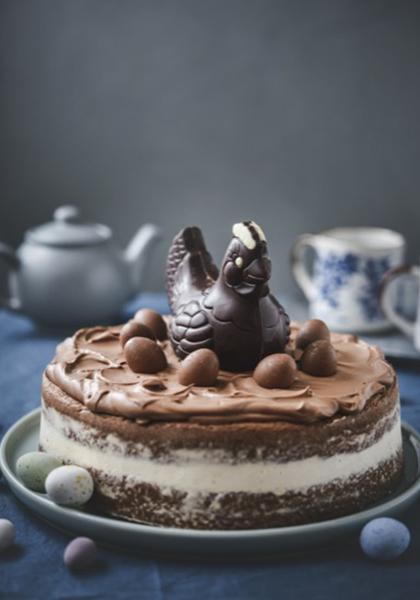 Gâteau de Pâques au chocolat