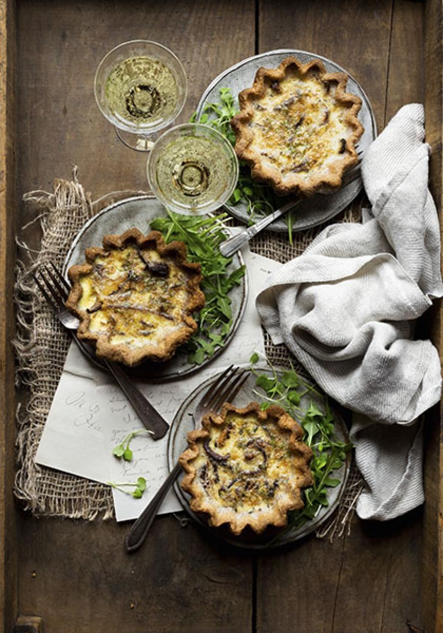 Tartelettes aux champignons