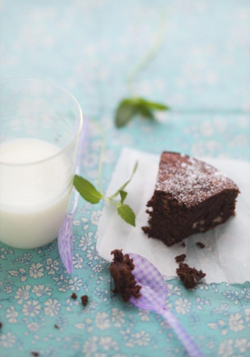 Brownie au chocolat et aux noix