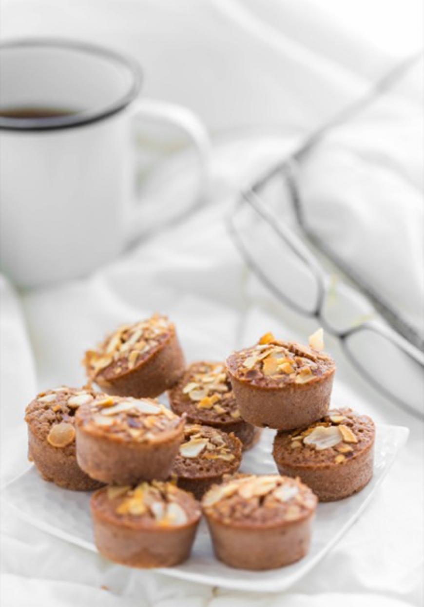 Bouchées au chocolat et aux amandes