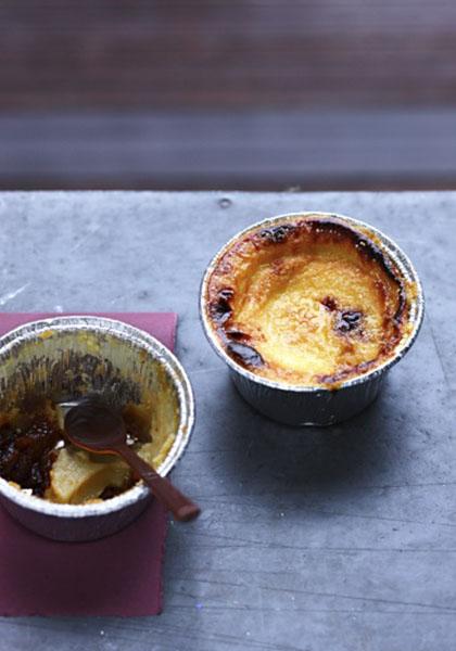 Petites crèmes aux oeufs et au caramel