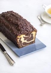 Gâteau marbré au chocolat