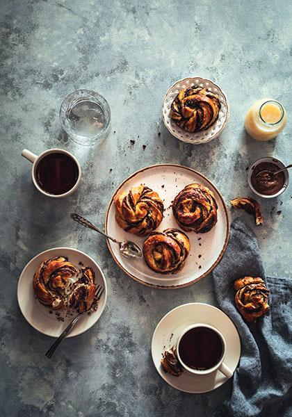 Minis babkas au chocolat