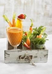 Smoothie carotte, orange et pomme