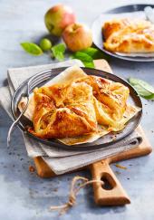 Feuilletés aux pommes et au camembert