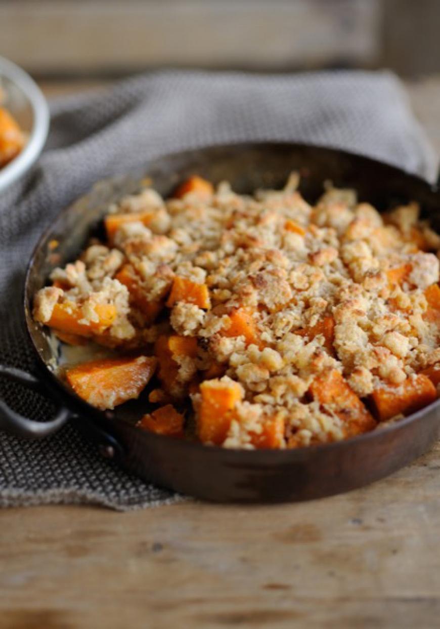 Crumble de carottes