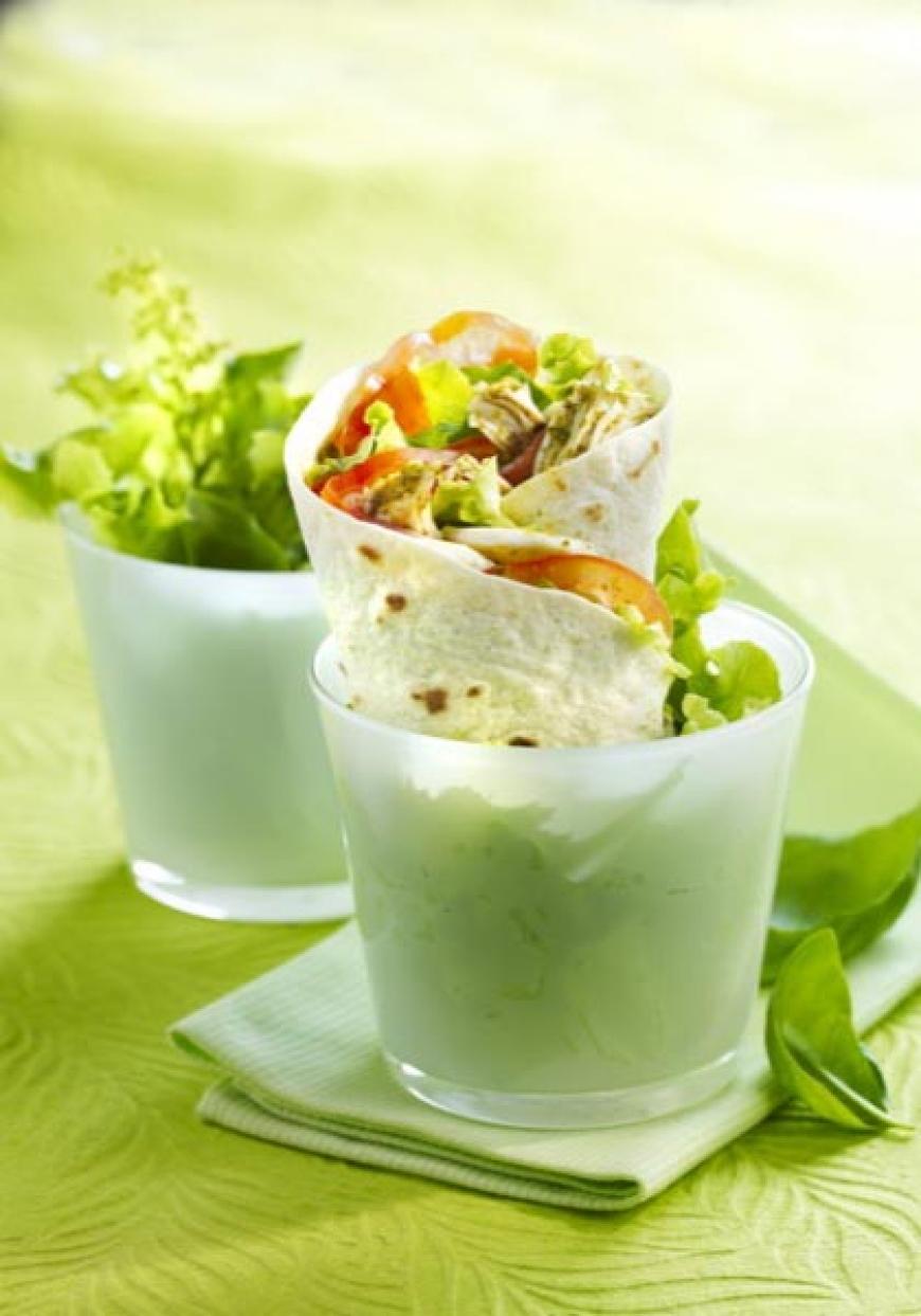 Wraps de poulet