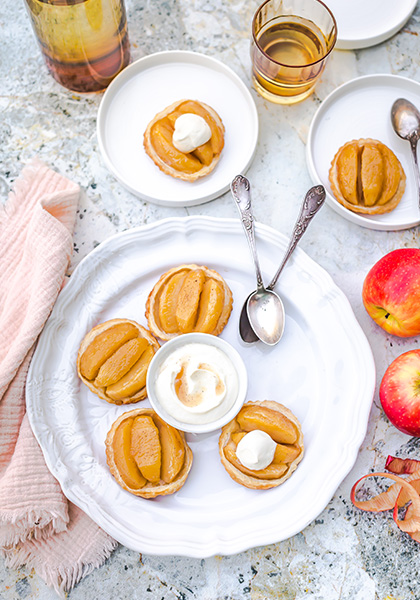 Mini Tatin aux pommes cannelle