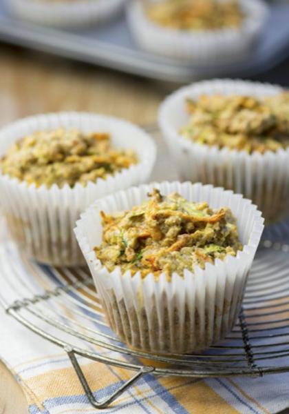 Muffins carottes courgettes