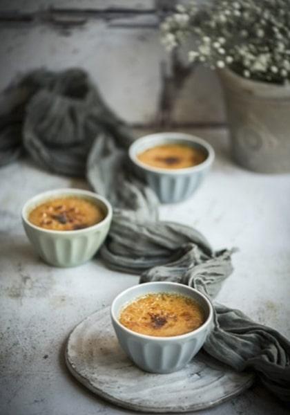 Crèmes brûlées à la courge