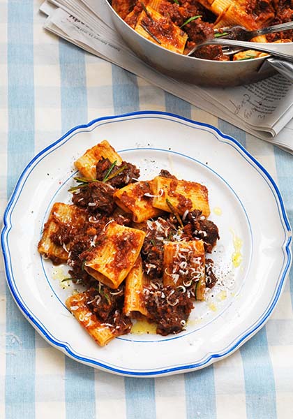 Paccheri al ragù