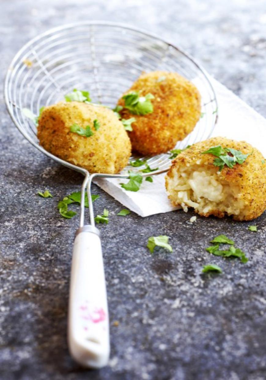 Arancini à la coriandre