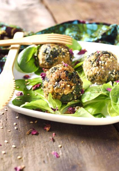 Boulettes veggie aux cardes