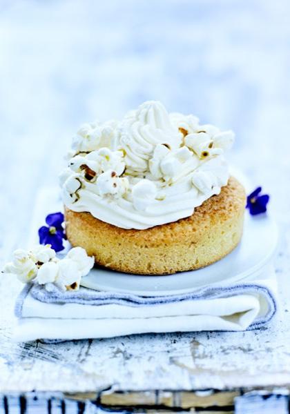 Gâteau léger au pop-corn