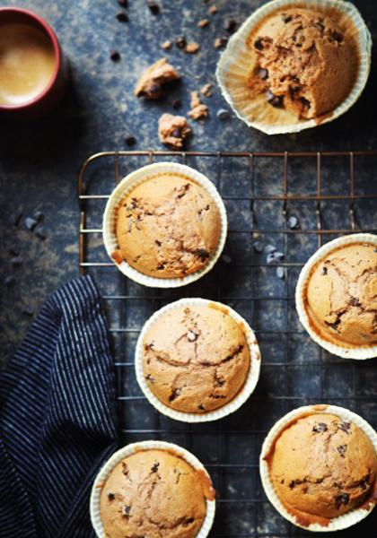 Muffins aux pépites de chocolat