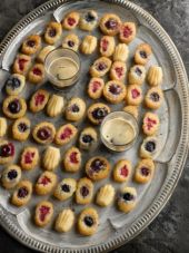 Petits financiers aux fruits rouges