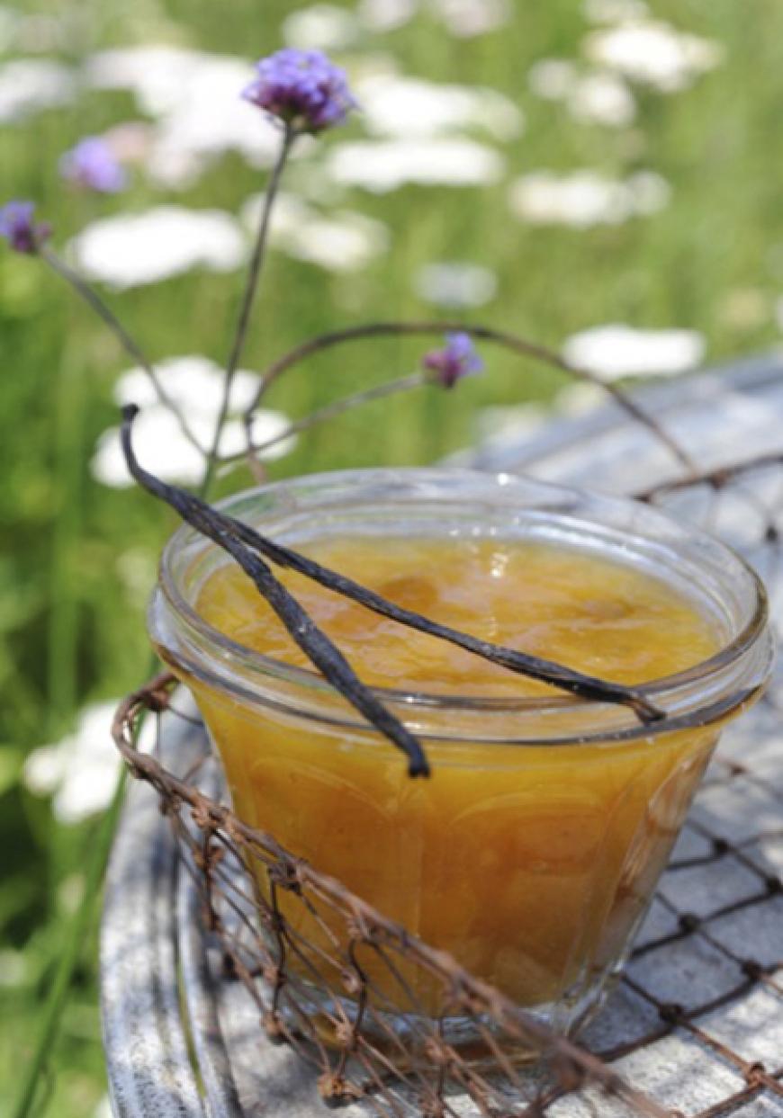 Confiture de mirabelle à la vanille