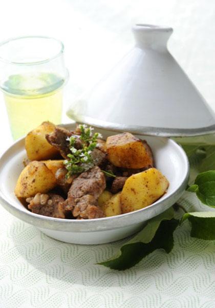 Tajine de veau aux coings