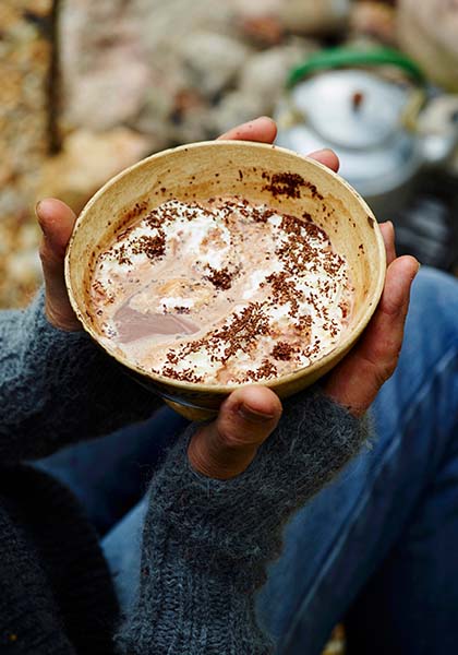 Bicerin (chocolat chaud au café)