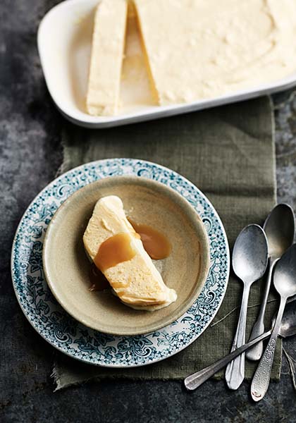 Mousse glacée caramel au beurre salé