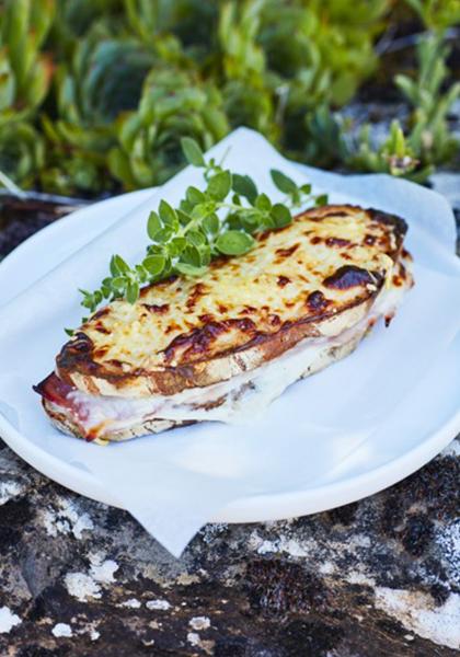 Croque-monsieur campagnard