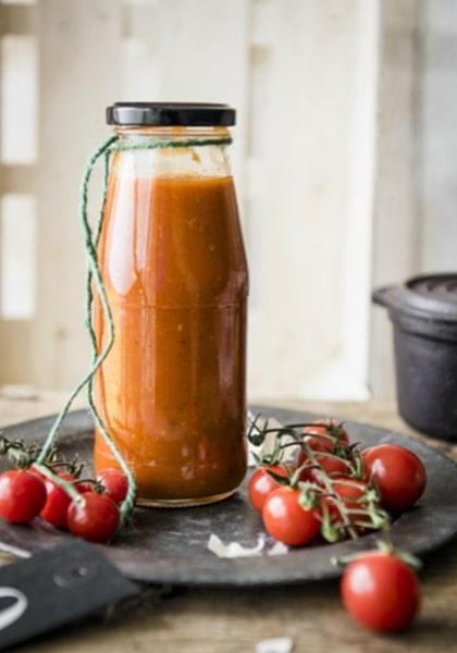 Ketchup maison aux tomates rôties