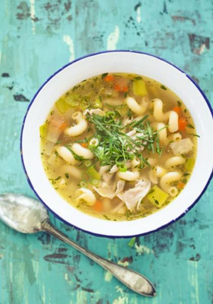 Minestrone au poulet