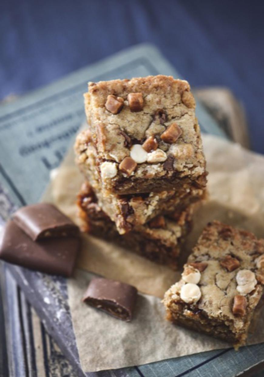 Brownies au Daims et aux noisettes