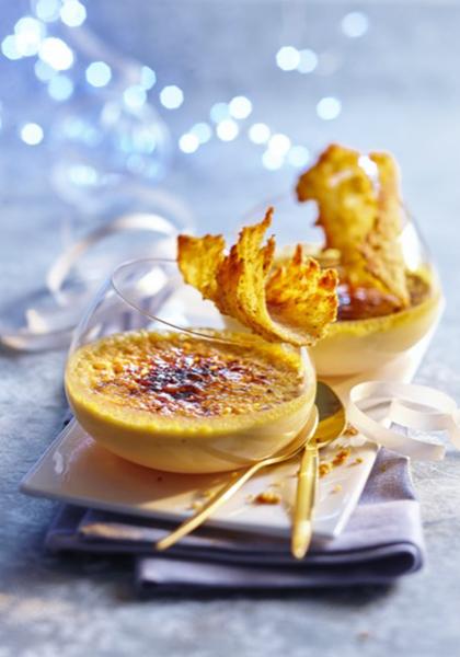 Crème brûlée au foie gras