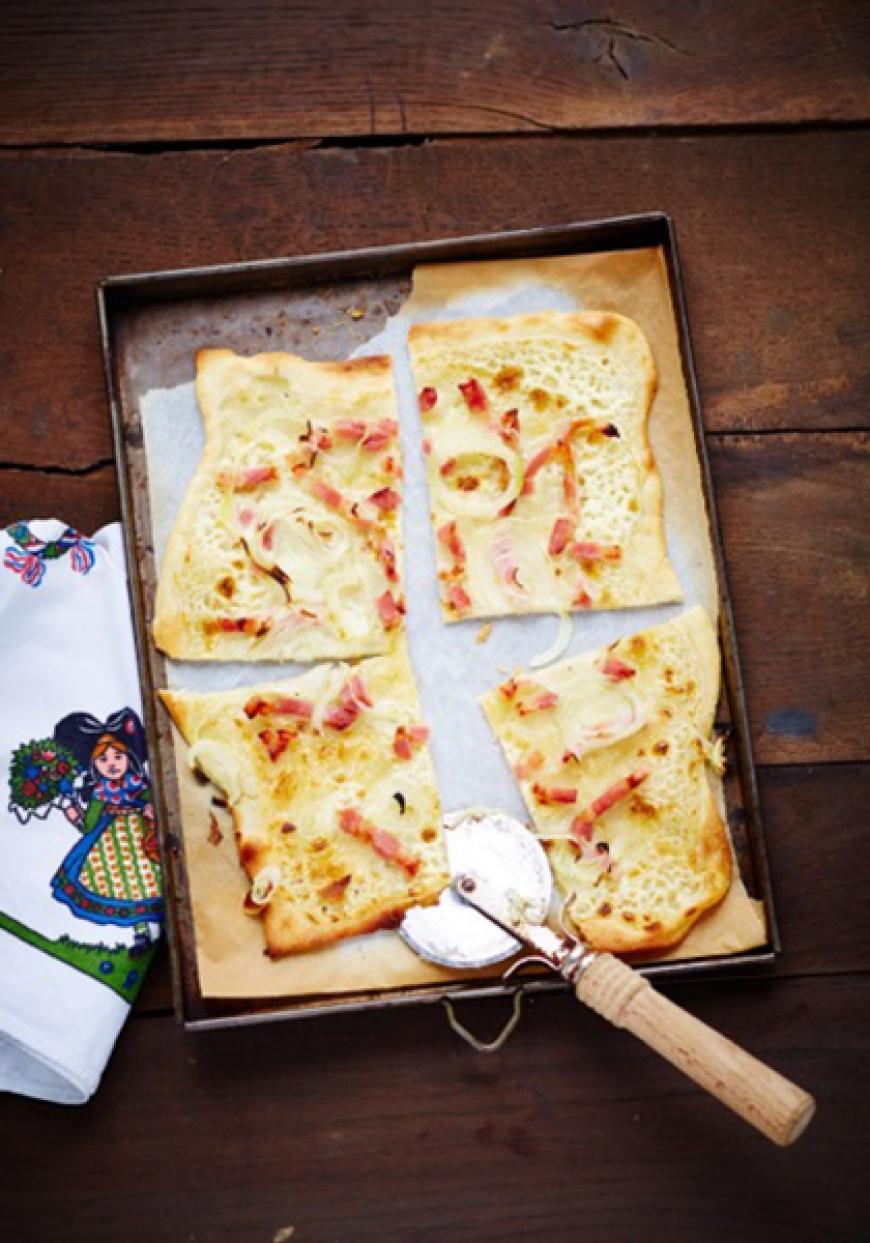 Flammeküeche ou tarte flambée