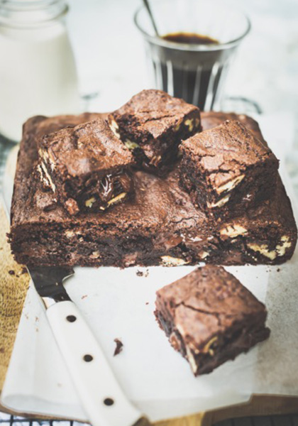 Brownie moelleux noix de pécan