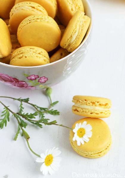 Macarons au citron