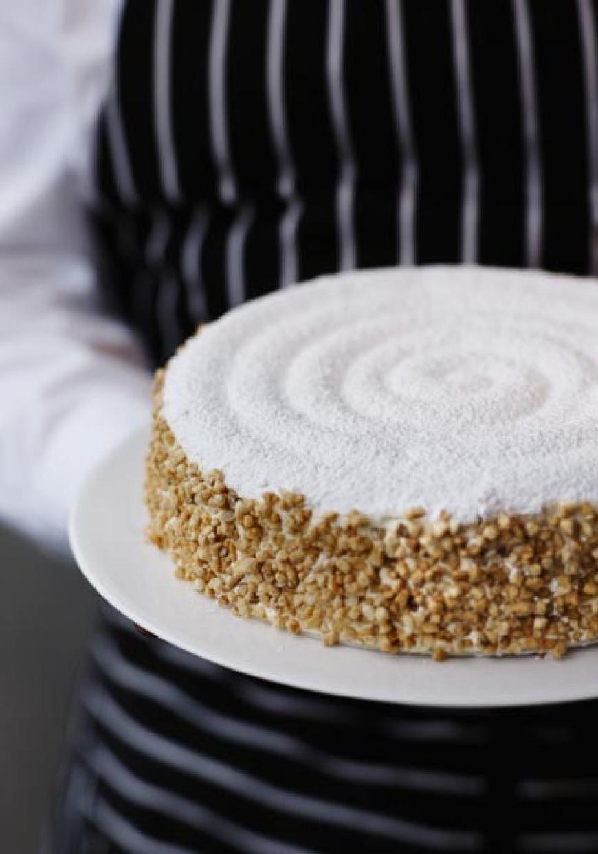 Succès aux amandes et au praliné