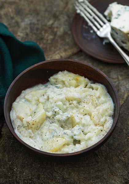 Risotto aux poires et gorgonzola