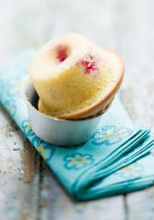 Petits gâteaux au yaourt et aux framboises