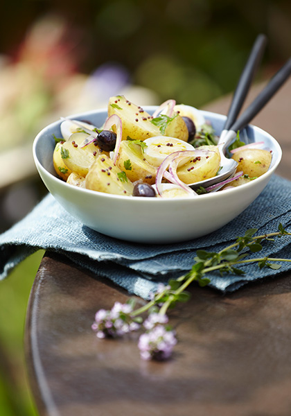 Salade de bonnottes de Noirmoutier