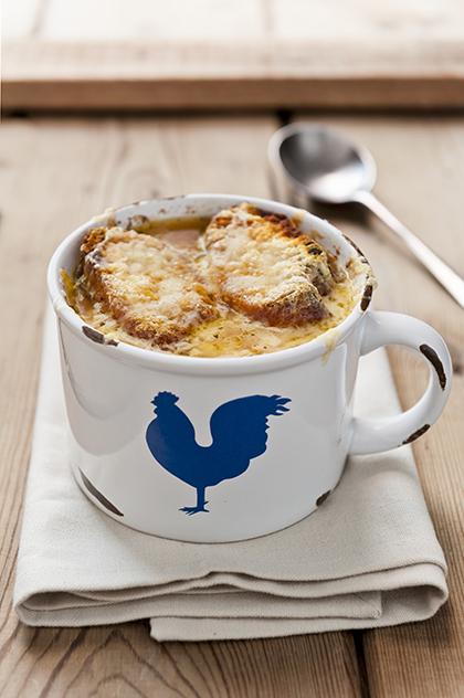 Soupe à l’oignon gratinée à l’Appenzeller